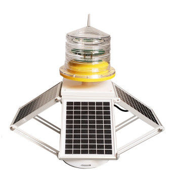 L-864 Red Flashing 2000cd 14AH Solar Aviation Light 20W